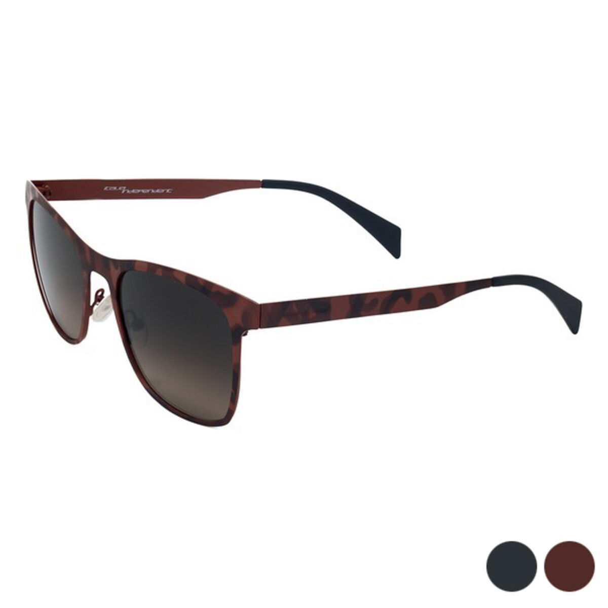 Unisex Sunglasses Italia Independent 0024 Ø 53 mm Black